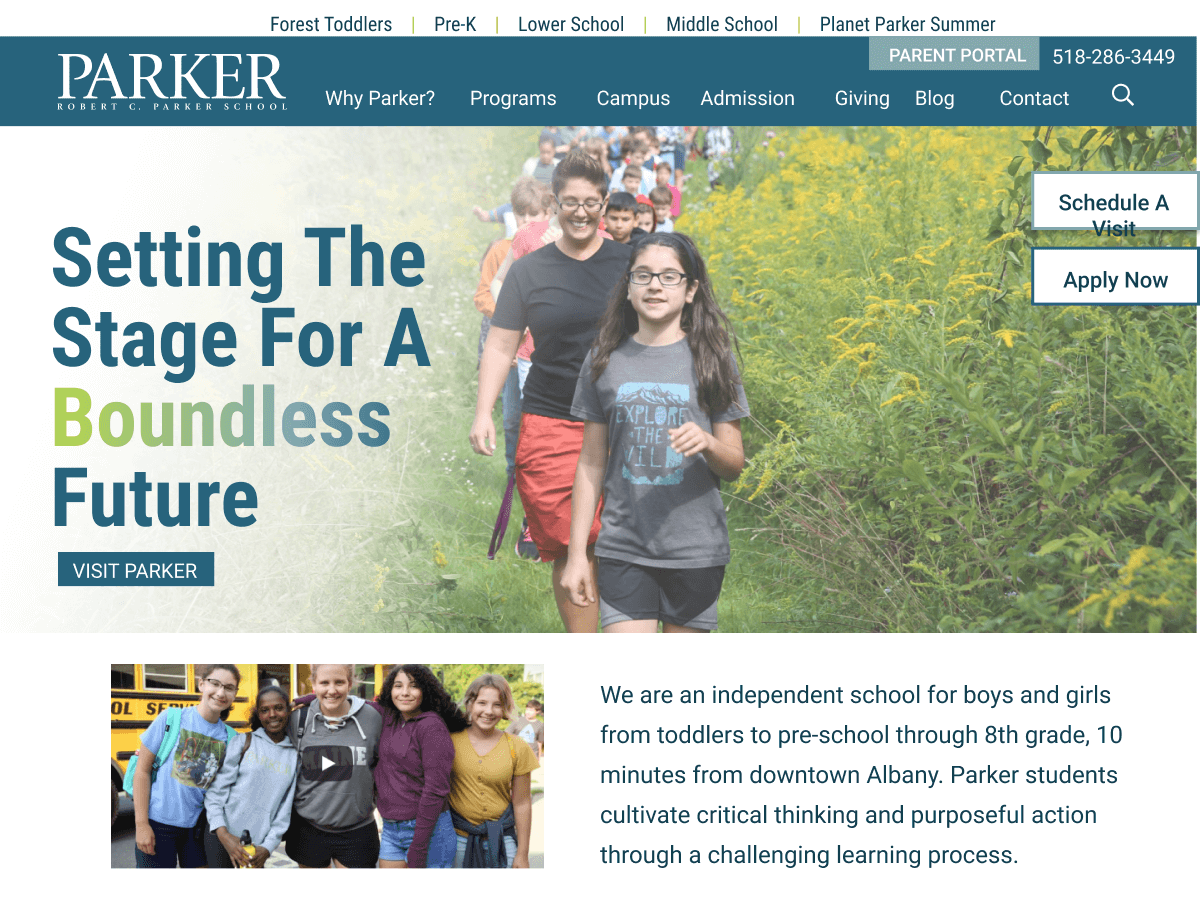 Robert C. Parker School Private School near Albany NY