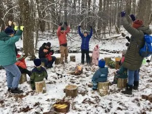 Forest Toddlers at Parker School